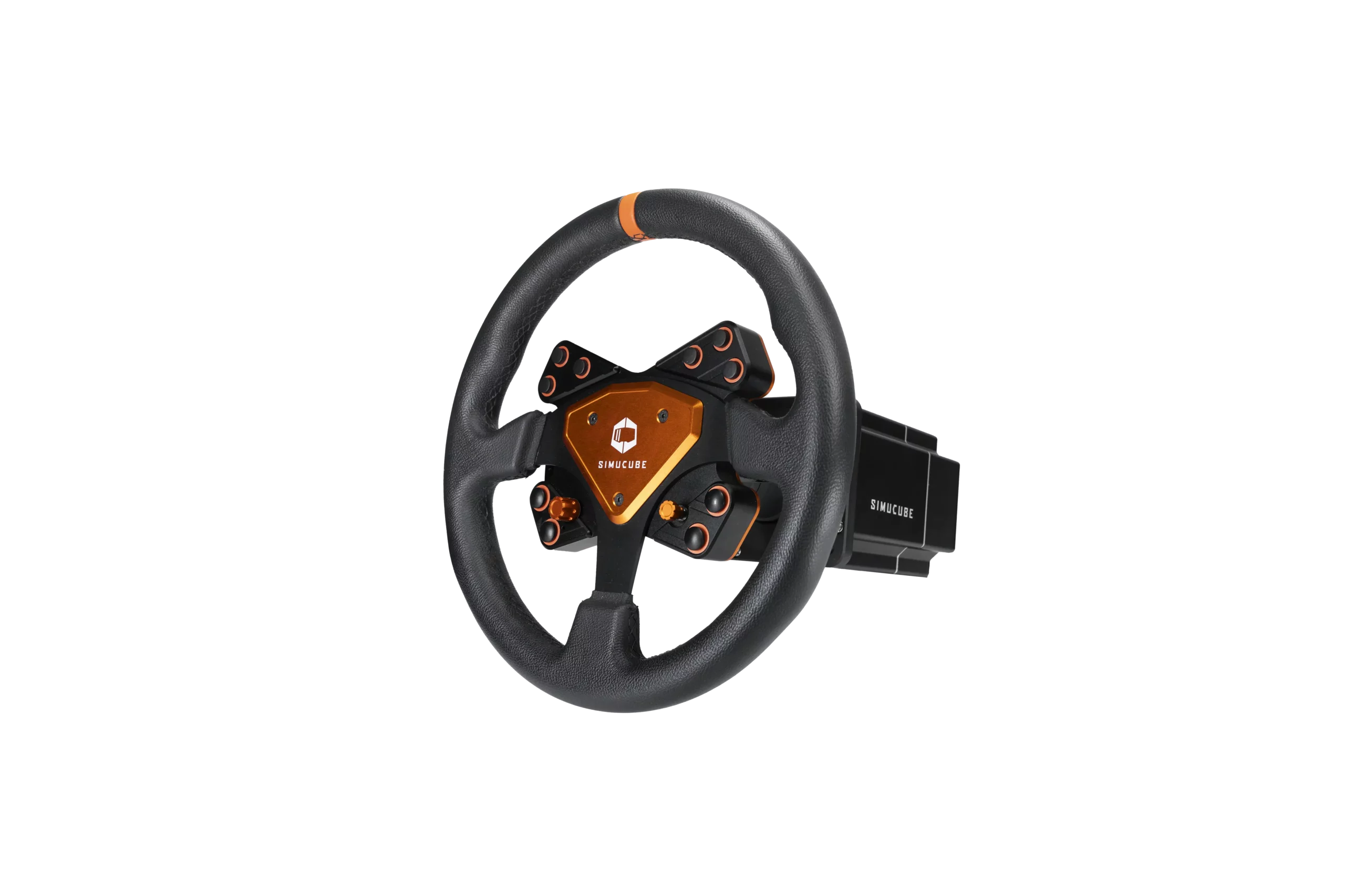 Simucube Tahko Round Orange Edition x Simucube 2 Wheelbase Bundle